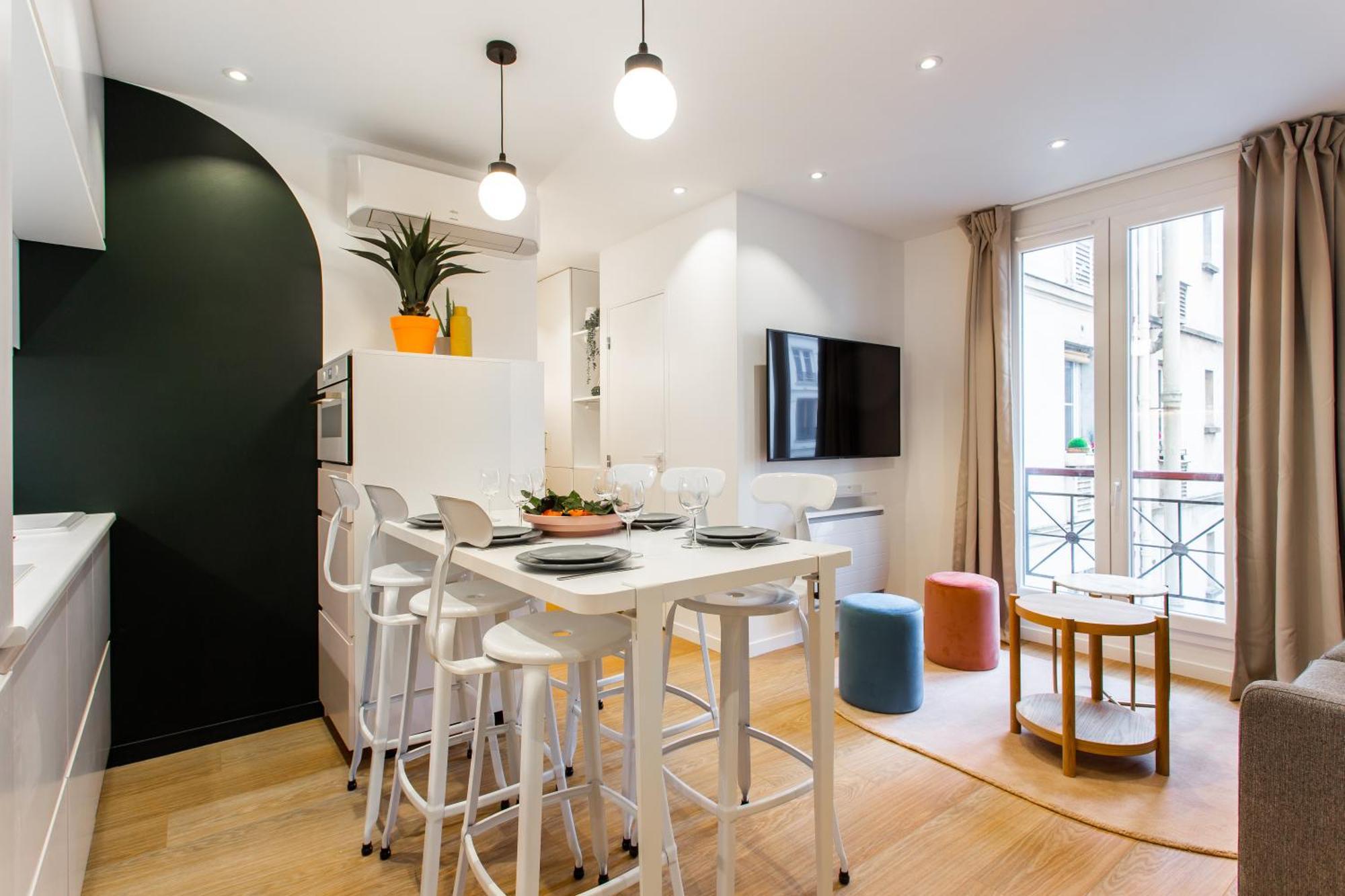 Stunning Apartment - 2Br-6P - Paris Center Exterior photo
